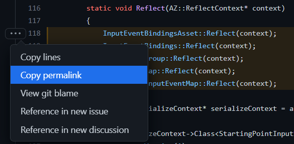 Use the “Copy permalink” menu option