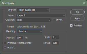 Photoshop gaussian blur for 8-bit image